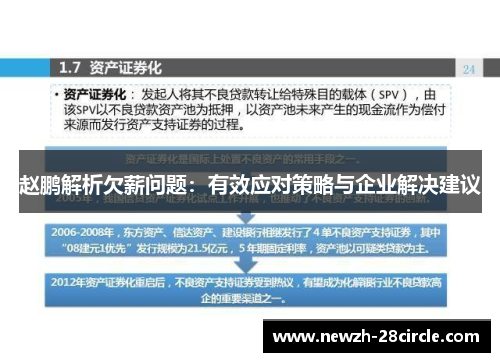 赵鹏解析欠薪问题:有效应对策略与企业解决建议 赵鹏解析欠薪问题:有效应对策略与企业解决建议