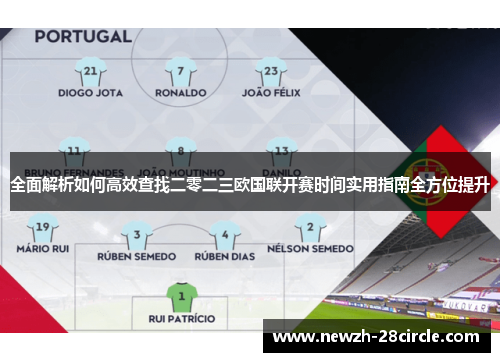 全面解析如何高效查找二零二三欧国联开赛时间实用指南全方位提升 全面解析如何高效查找二零二三欧国联开赛时间实用指南全方位提升